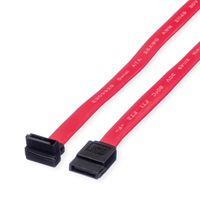 ROLINE Câble SATA 3.0 Gbit/s pour disques durs, coudé, 0,5 m