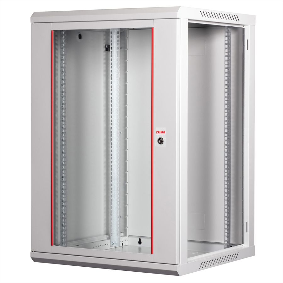 ROLINE 19" Boîtier mural Basic Plus 18U, 600x600 LxP gris