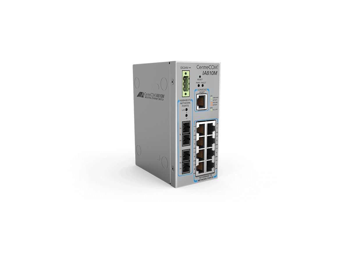 Allied Telesis AT-IA810M-80 Géré L2 Fast Ethernet (10/100) Gris