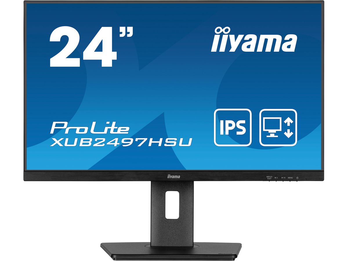 iiyama XUB2497HSU-B2 écran plat de PC 60,5 cm (23.8") 1920 x 1080 pixels Full HD LED Noir