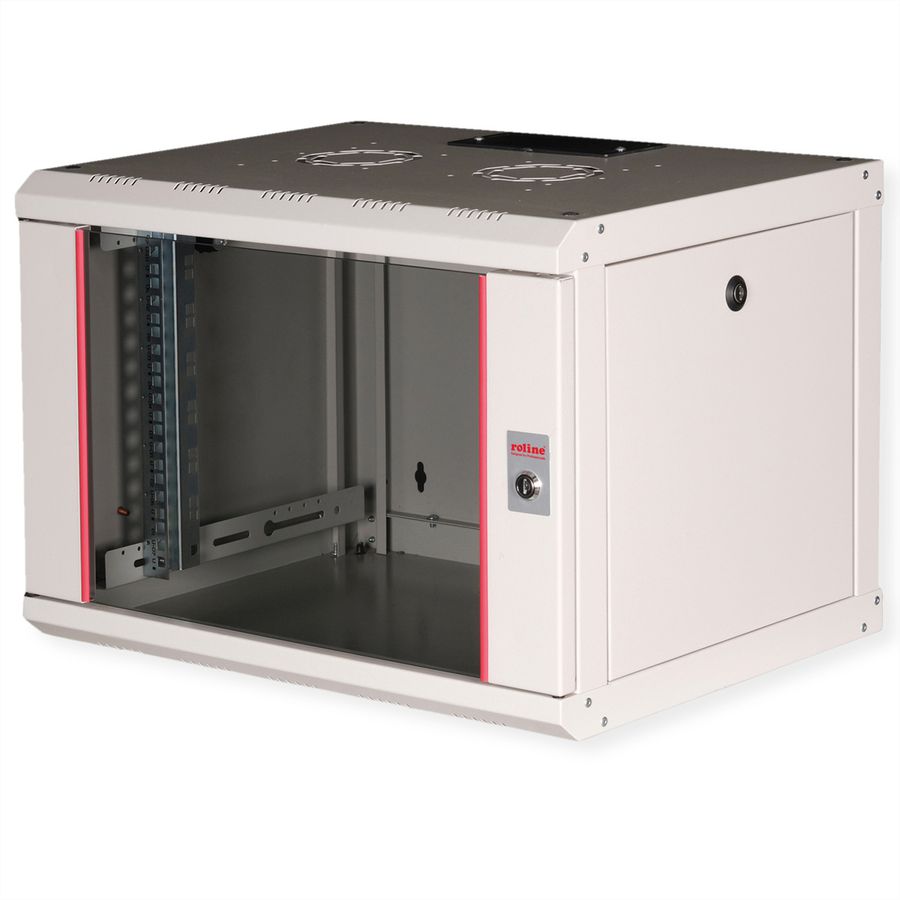 ROLINE 19" Boîtier mural Pro 7U, 600x450 LxP gris
