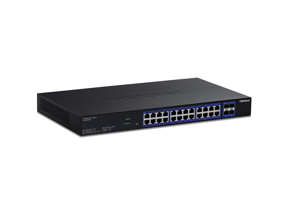 TRENDnet TEG-3284WS Switch web smart Multi-Gigabit à 28 ports