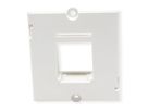 BACHMANN Module Custom Cadre 1x Keystone, blanc