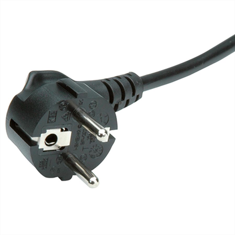 BACHMANN Prise multiple, 3x, noir, 3 m