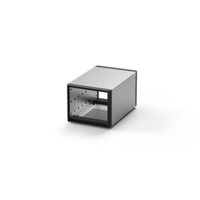 SCHROFF RatiopacPRO, coffret de bureau, blindage rétractable, garniture frontale, 3 U, 28 CV, 315 mm