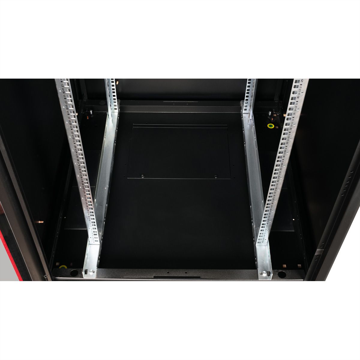 ROLINE 19" Baie réseau Basic 42U, 800x800 LxP Porte verre noir