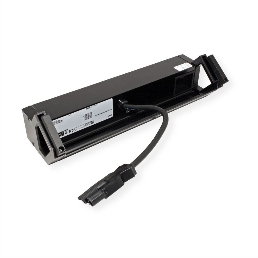 BACHMANN DESK2 2xUTE 1xUSB C 60W 1xCM 0,2m GST18 RAL9005