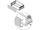 SCHROFF CompacPRO face avant/arrière, avec fixation invisible, 4 U, 84 CV, 2,5 mm, alu, anodisé, bords non traités