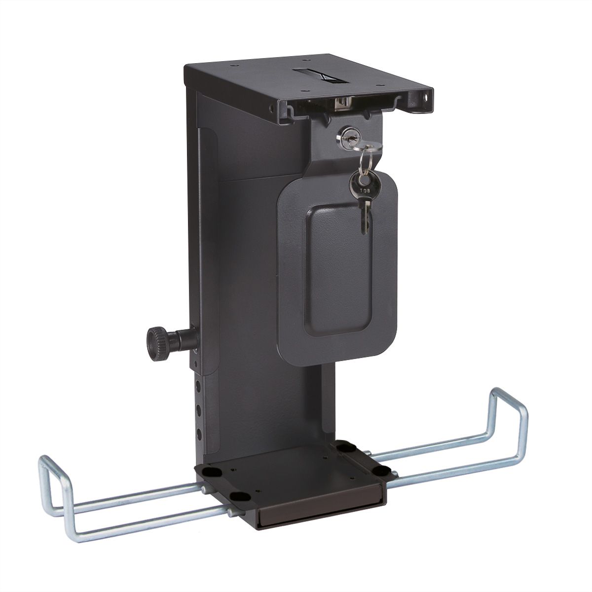 ROLINE Support pour Slim/Mini PC, verrouillable, noir