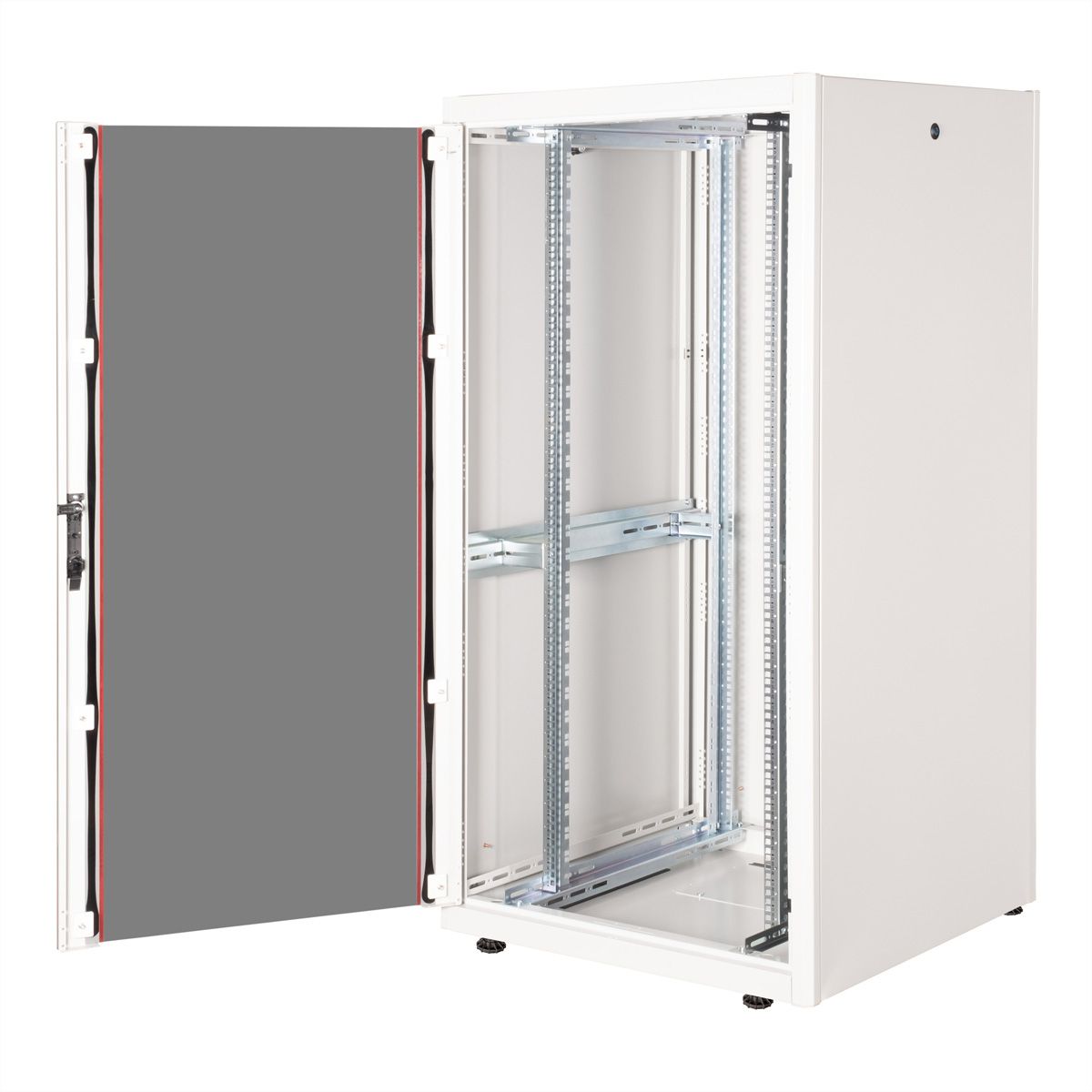 ROLINE 19" Baie réseau Basic 32U, 800x800 LxP Porte verre gris