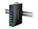 TRENDnet TI-PG62B Switch Rail DIN PoE+ Gigabit industriel à 7 ports