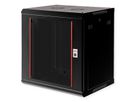 ROLINE 19" Boîtier mural Basic Plus 12U, 600x450 LxP noir