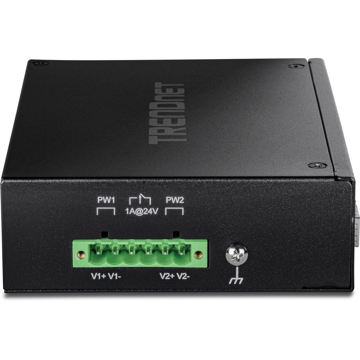 TRENDnet TI-PG62B Switch Rail DIN PoE+ Gigabit industriel à 7 ports
