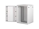 ROLINE 19" Boîtier mural Basic Plus 18U, 600x600 LxP gris