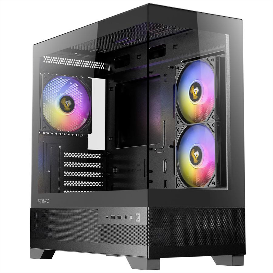 ANTEC CX500M ARGB Boîtier PC Mini Tour Micro-ATX, noir
