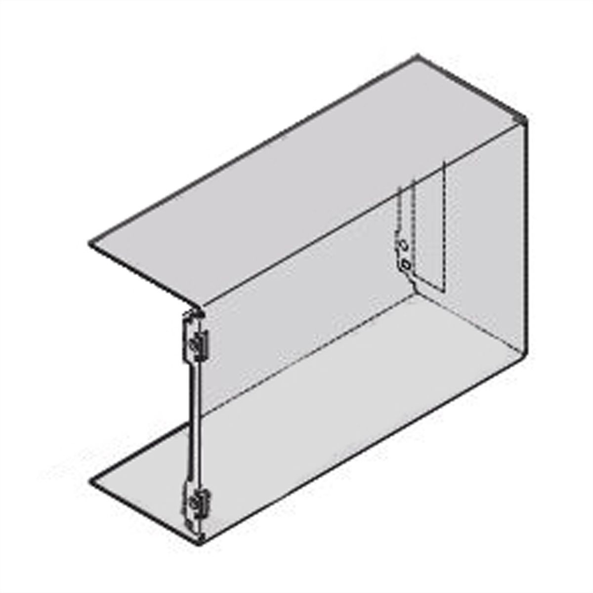 SCHROFF Capot pour cassette S 3U 6F 167P