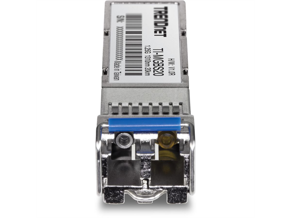 TRENDnet TI-MGBS20 Module LC monomode SFP industriel, 1000 Base-LX (20 km)