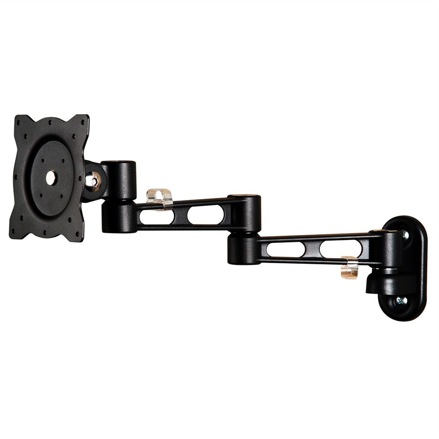 ROLINE Bras LCD pivotant, 5 pivots, montage mural, noir