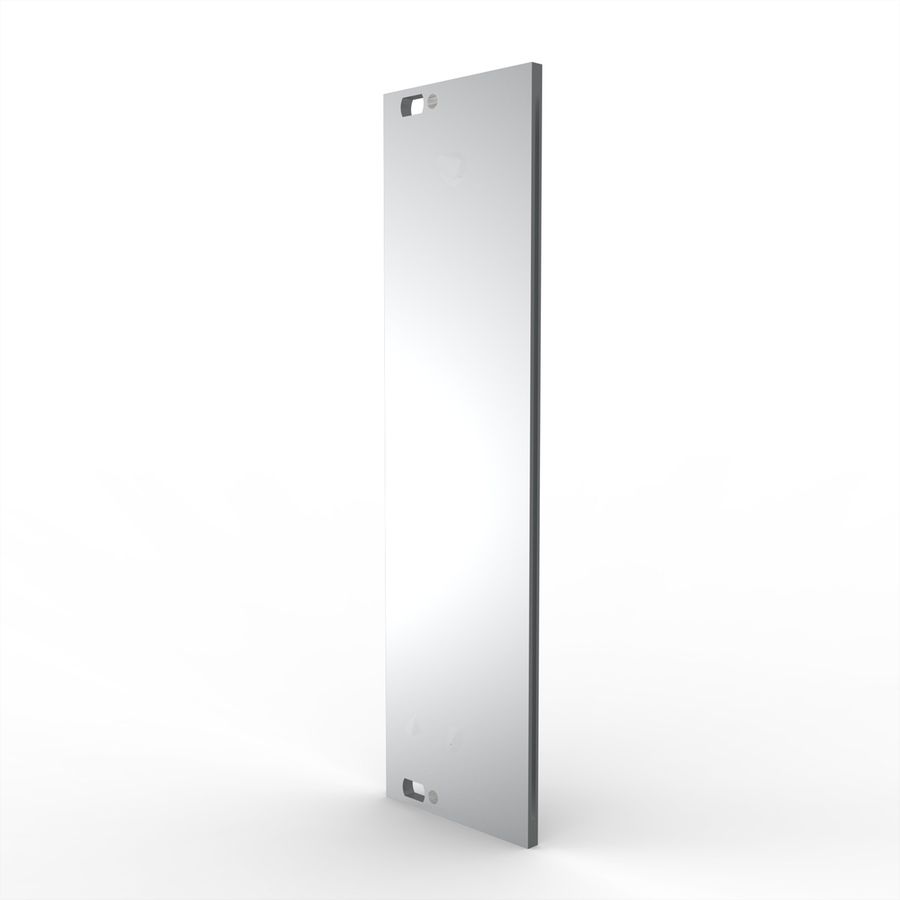 SCHROFF Face avant, blindage Refrofit, 3 U, 5 HP, 2,5 mm, alu, anodisé, bords non traités