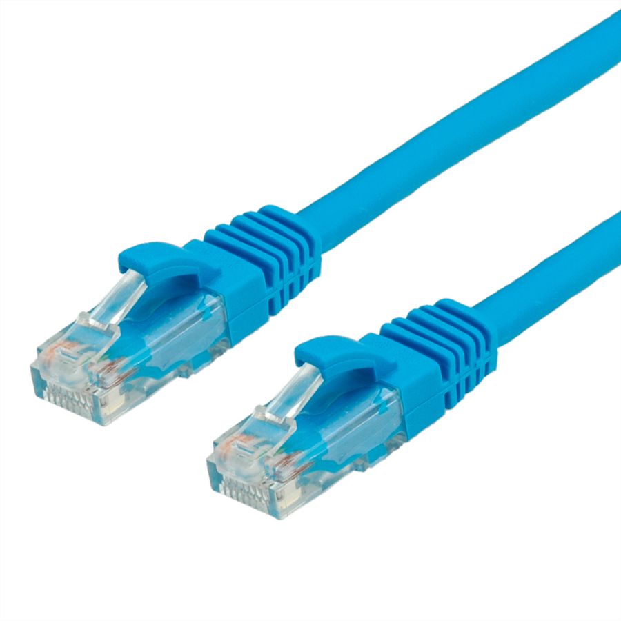 Cordon VALUE Cat.6A (Classe EA) / 10 Gigabit UTP, bleu, 2 m