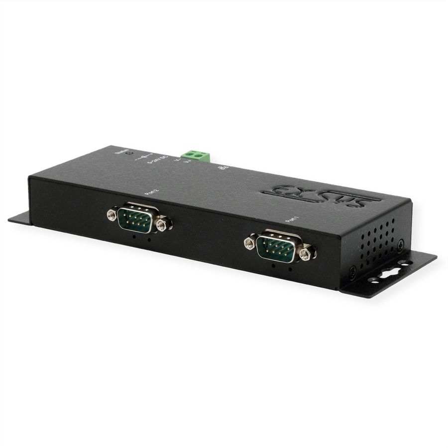 EXSYS EX-6112-2 Ethernet vers 2x RS-232 avec connecteur 9 broches