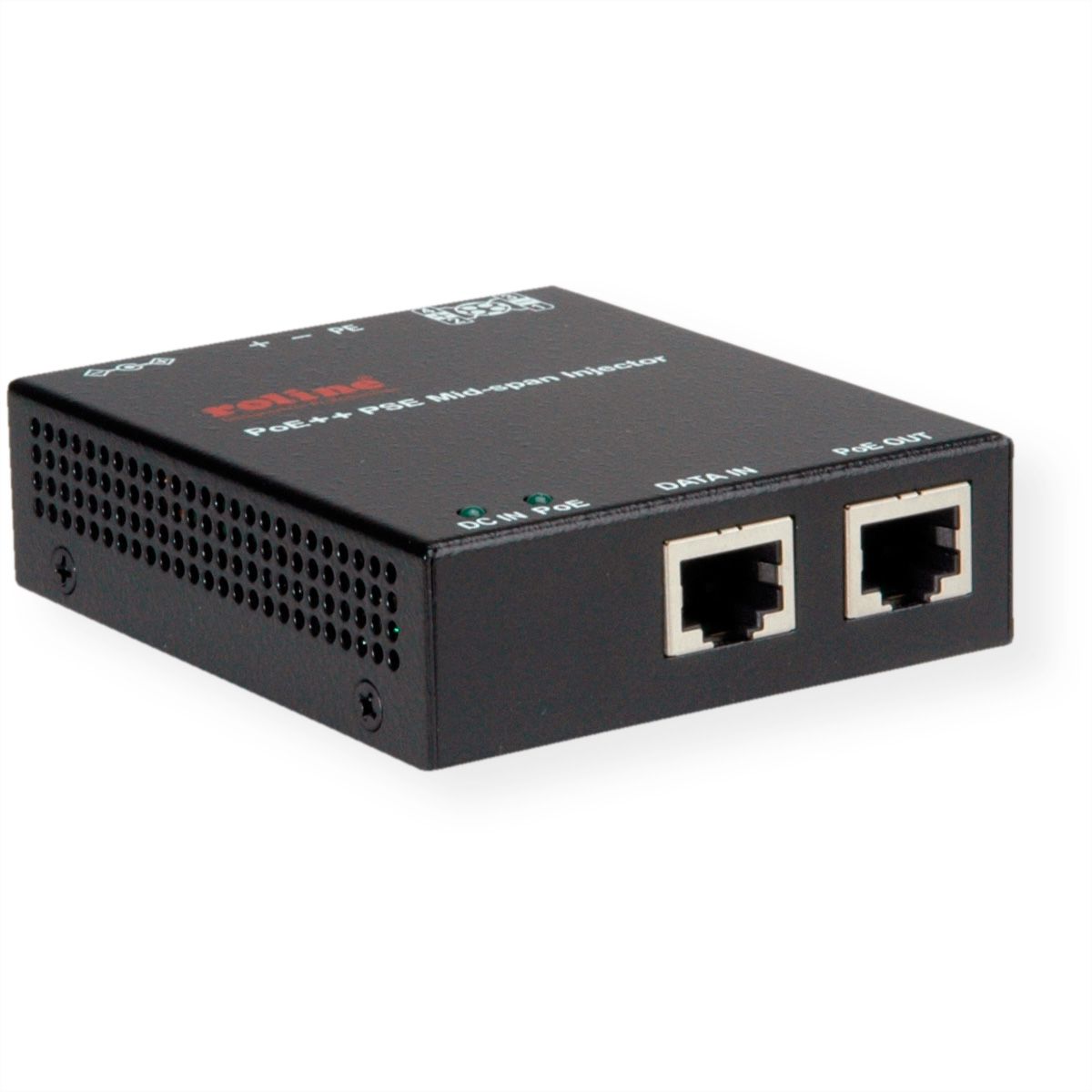 ROLINE Injecteur industriel Midspan Gigabit PoE++, 90W