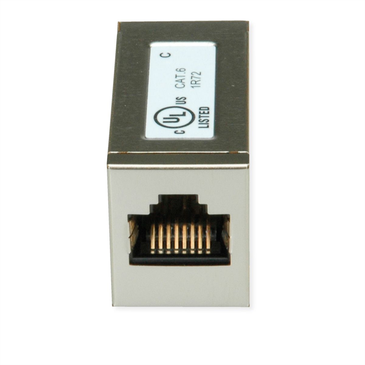 ROLINE Coupleur RJ-45 blindé, Cat.6 (Classe E), Lot de 25