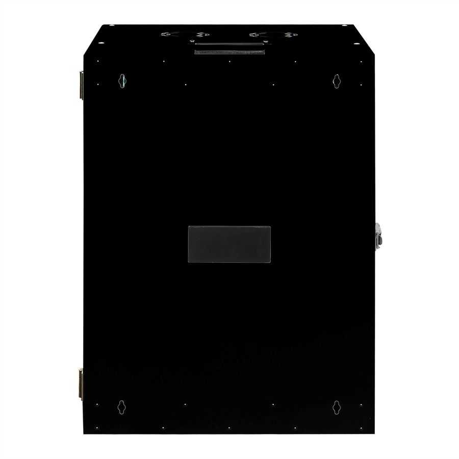 ROLINE 19" Boîtier mural Pro 16U, 600x600 LxP pivotant en 2 parties noir