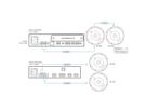 ATEN AS108 Haut-parleur de plafond coaxial de 8 pouces