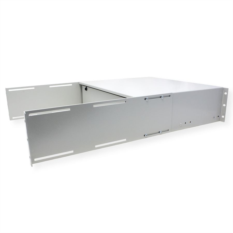 ROLINE 19" Tiroir pour clavier 3U, 400P fermable gris