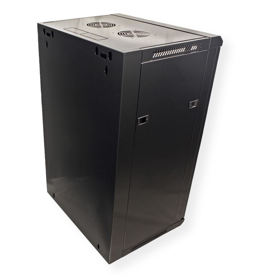 VALUE Armoire murale 18 UH (HxLxP) 901x570x450mm , noir