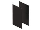 SCHROFF Paroi double 2450H 1100P serrure, par 2