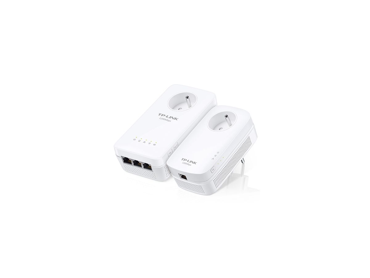 TP-LINK AV1200 1200Mbit/s Ethernet/LAN Wifi Blanc 2pièce(s)