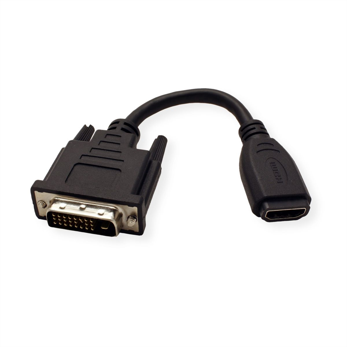 VALUE Adaptateur HDMI-DVI, HDMI F - DVI-D M