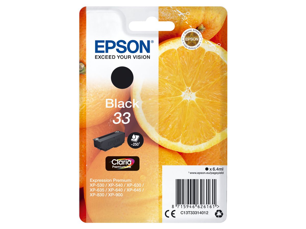 Epson Oranges Cartouche " " - Encre Claria Premium N