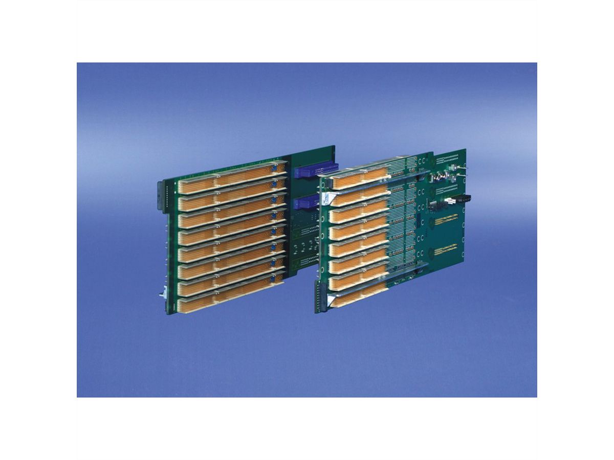 Carte-mère CPCI SCHROFF, 4 slots, avec Mini-fit