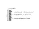 ROLINE Cordon Cat.6A (Classe EA) UTP, extra-plat, noir, 1 m