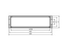 SCHROFF Inpac 19" Chassis, 3 U, 84 HP, 254.5 mm
