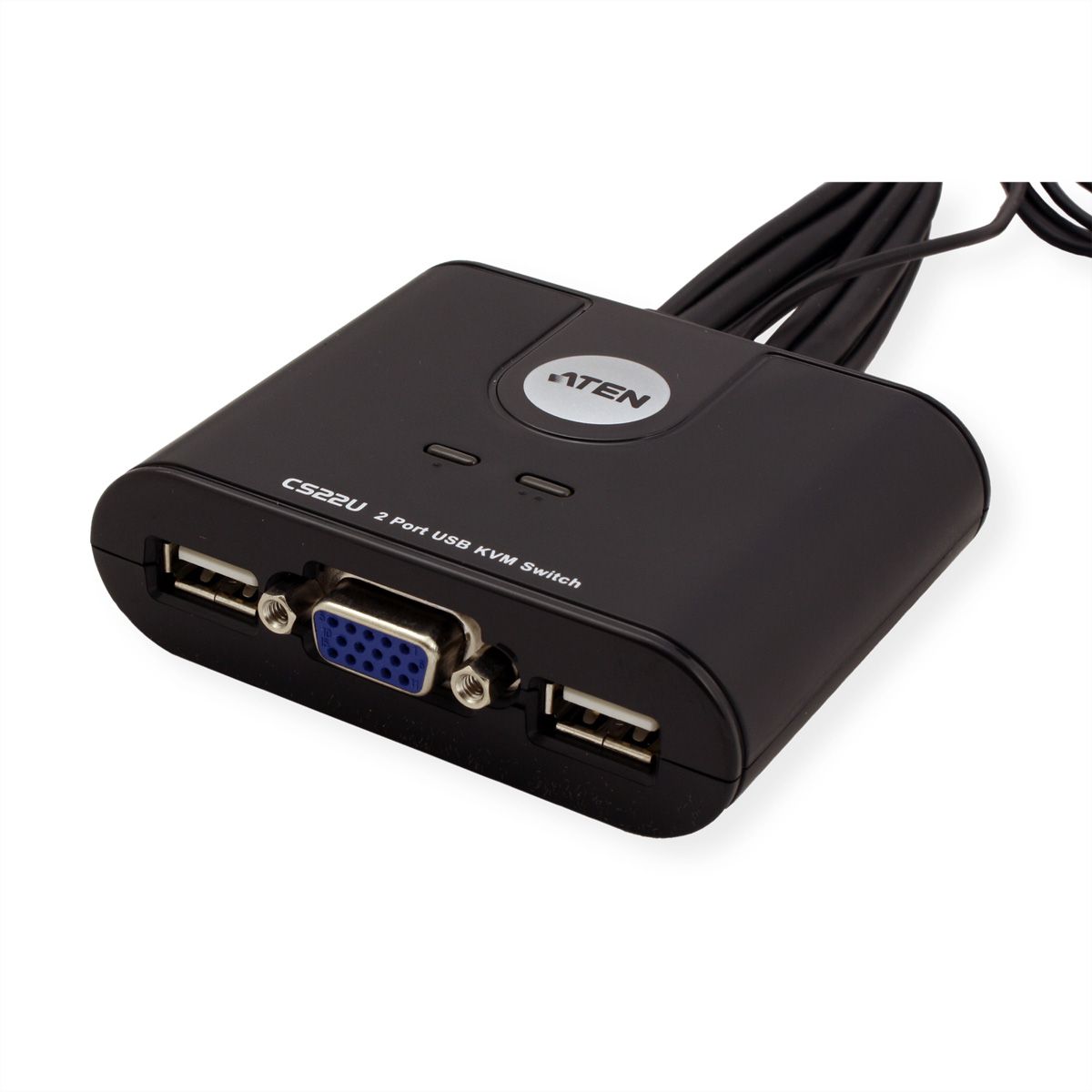 ATEN CS22U Switch KVM VGA, USB, 2 ports