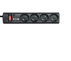 Eaton PS4F protection surtension 4 sortie(s) CA 220 - 250 V Noir
