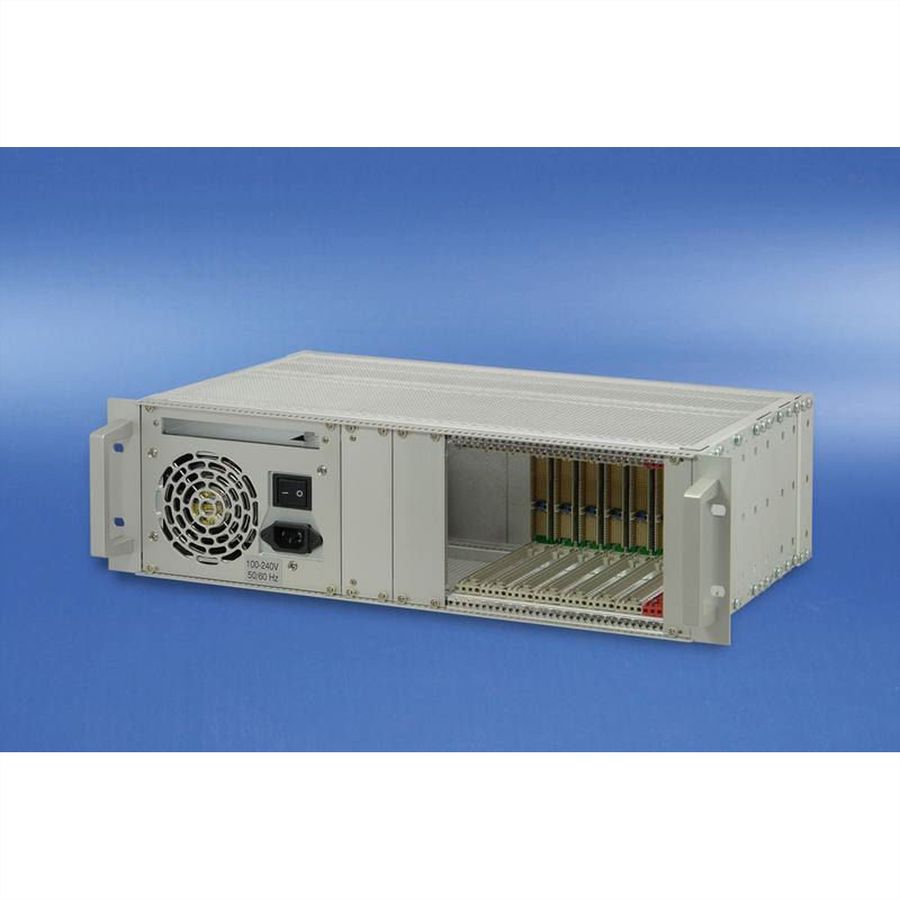 Système CPCI SCHROFF avec PSU ATX, 3 U, 8 slots
