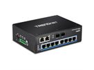 TRENDnet TI-G102 Switch Rail DIN Gigabit industriel renforcé à 10 ports