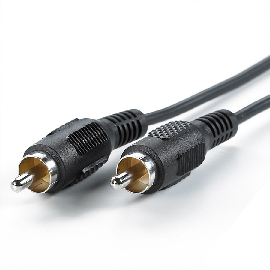 VALUE Câble RCA M/M simplex, 10 m