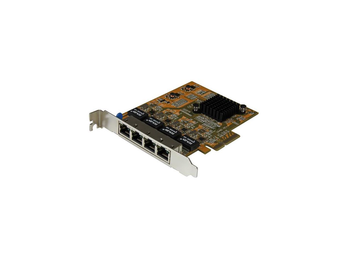 StarTech.com Carte réseau PCI Express à 4 ports Gigabit Ethernet