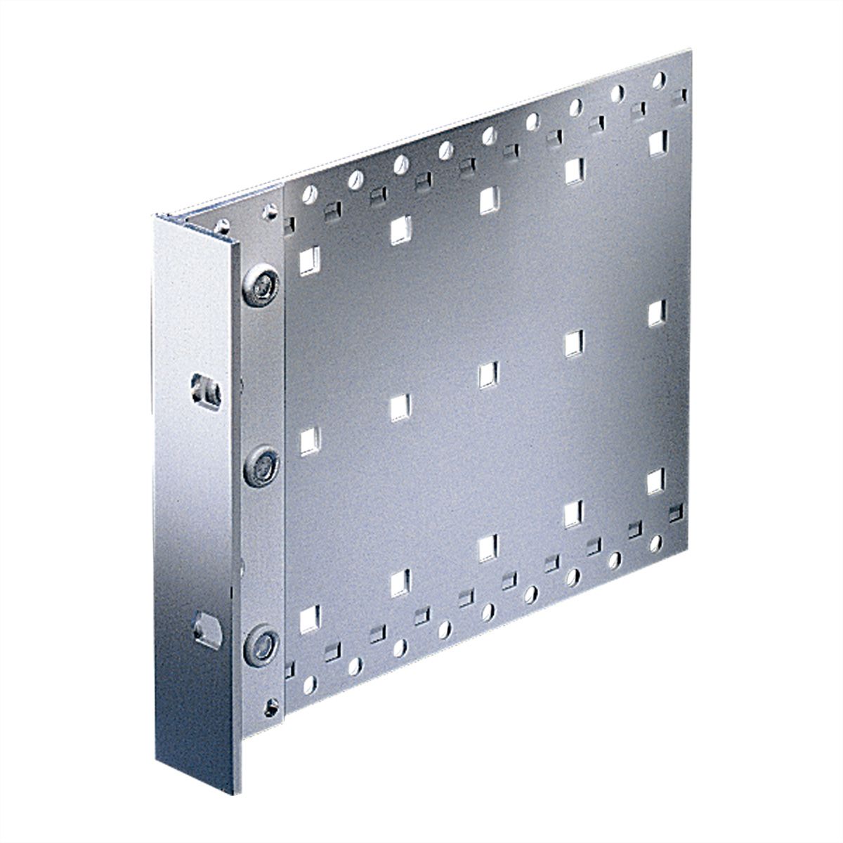 SCHROFF EuropacPRO Panneau latéral pour joint textile, type H, lourd, trous de poignées, 6 U, 355 mm