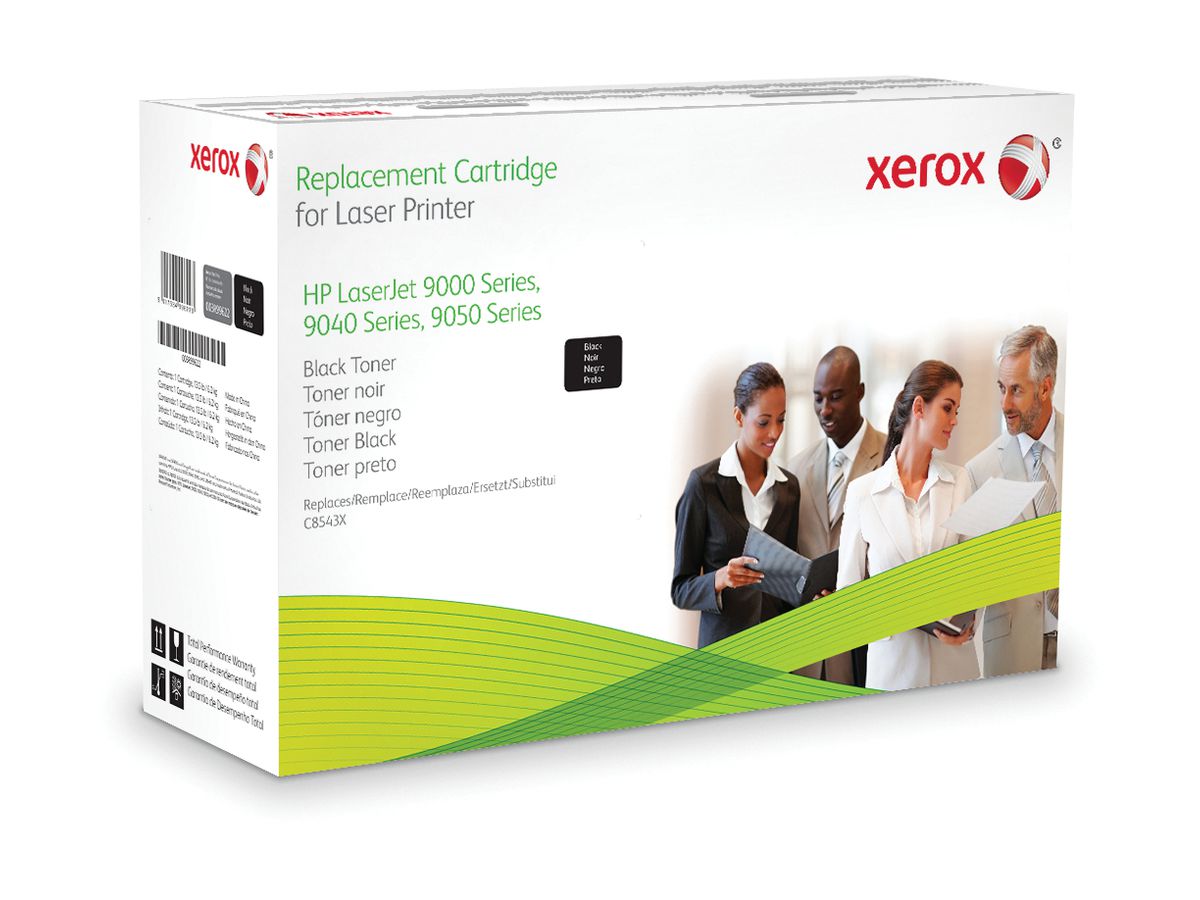 Xerox Toner noir. Equivalent à HP C8543X. Compatible avec HP LaserJet 9000, LaserJet 9040, LaserJet 9050