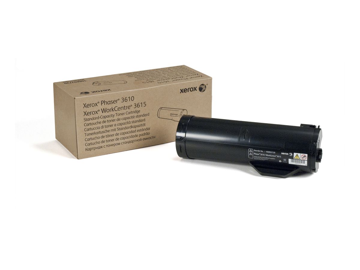 Xerox Cartouche de toner Noir Phaser 3610 / WorkCentre 3615 (5900 pages) - 106R02720