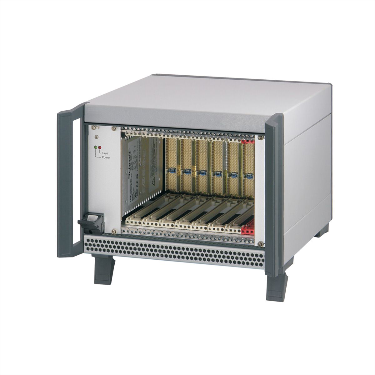 SCHROFF CPCI System With Pluggable PSU, Desktop, 4 U, 8 Slot, 44 HP