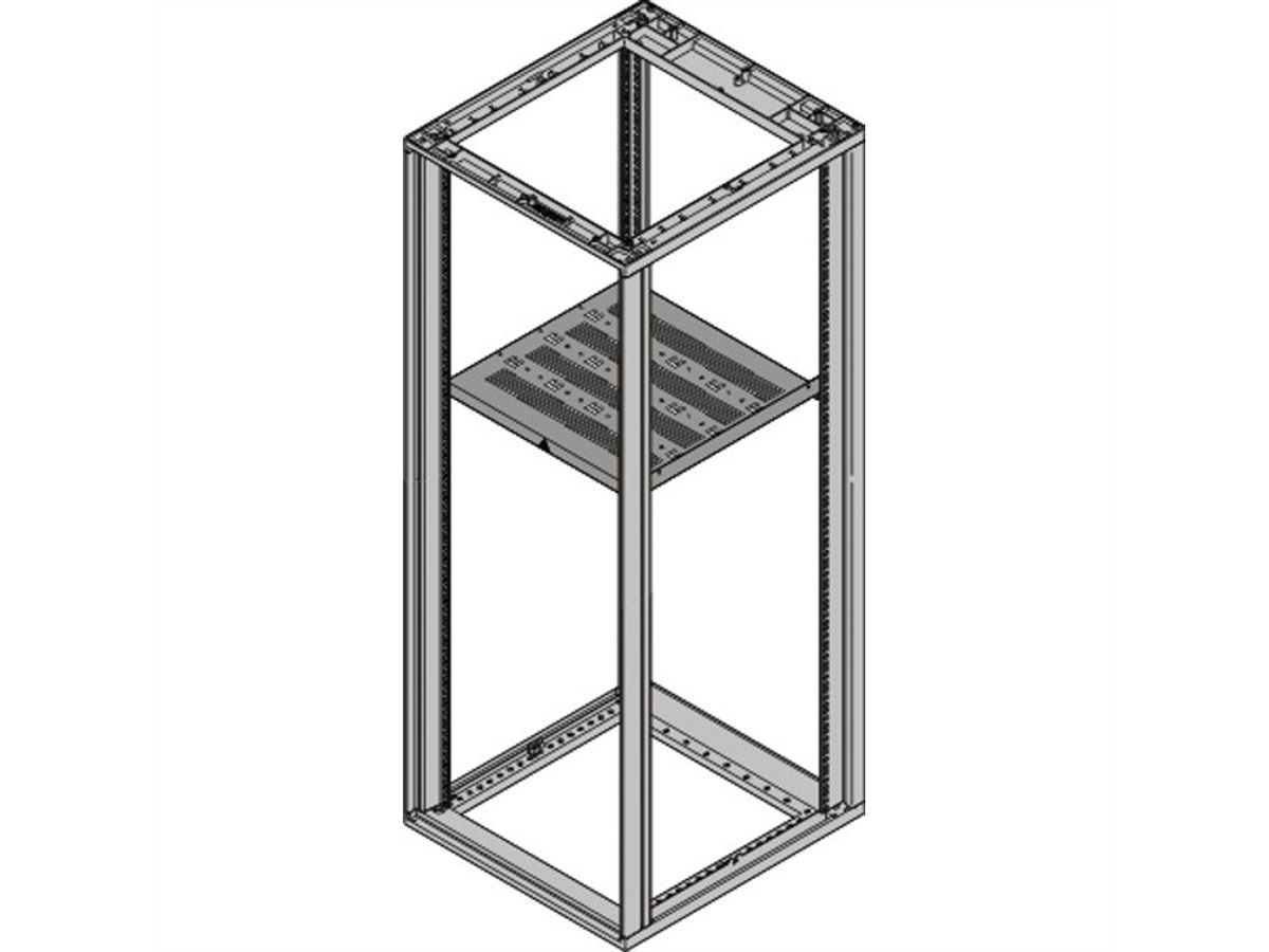 SCHROFF Novastar 19" étagère, fixe, 1 U 600W 500D