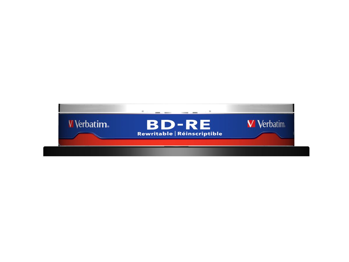 Verbatim BD-RE SL 25GB 2x 10 Pack Spindle BD-RE 25Go 10pièce(s)